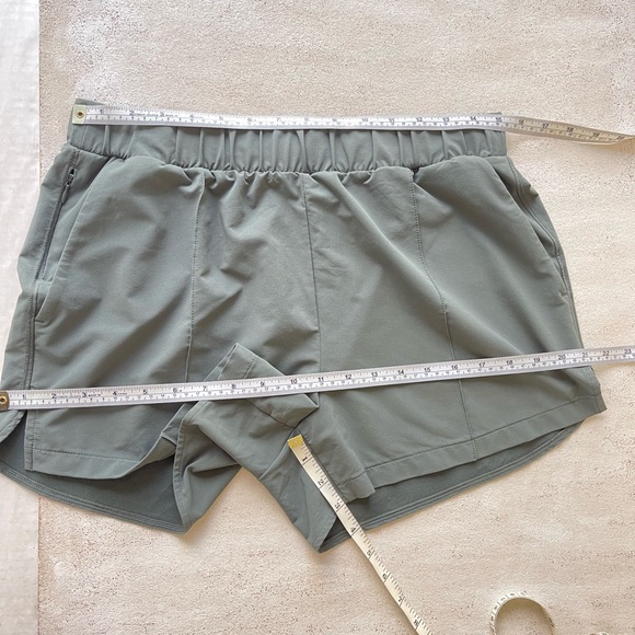 Zella Running Shorts in Khaki Green, M - Picture 16 of 16